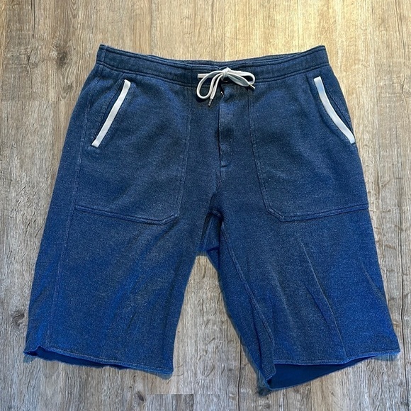 TRUE MEASURE BLUE TERRY SHORTS (SIZE 34) - Picture 1 of 6